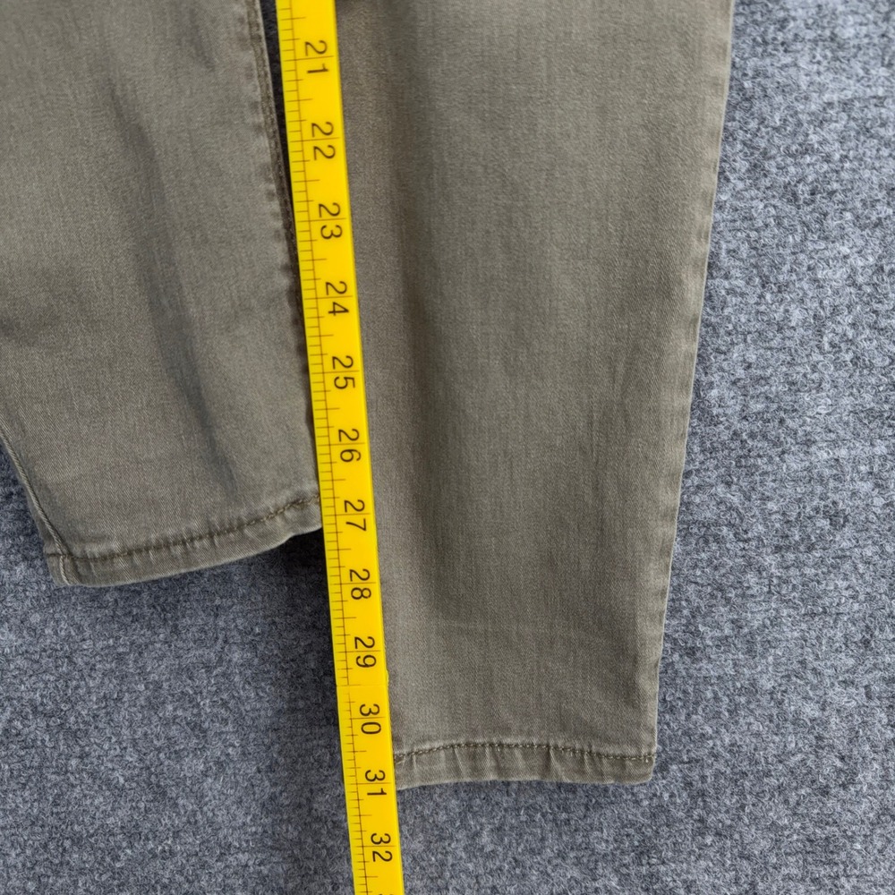 Express Moto Legging Mid‎ Rise Women 4 Cotton Blend Olive Green - Picture 7 of 7